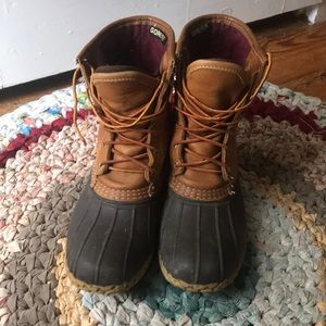 LL Bean Boots 8 lined